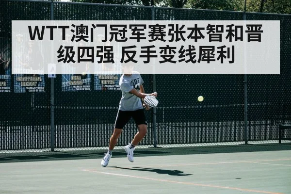 WTT澳门冠军赛张本智和晋级四强 反手变线犀利